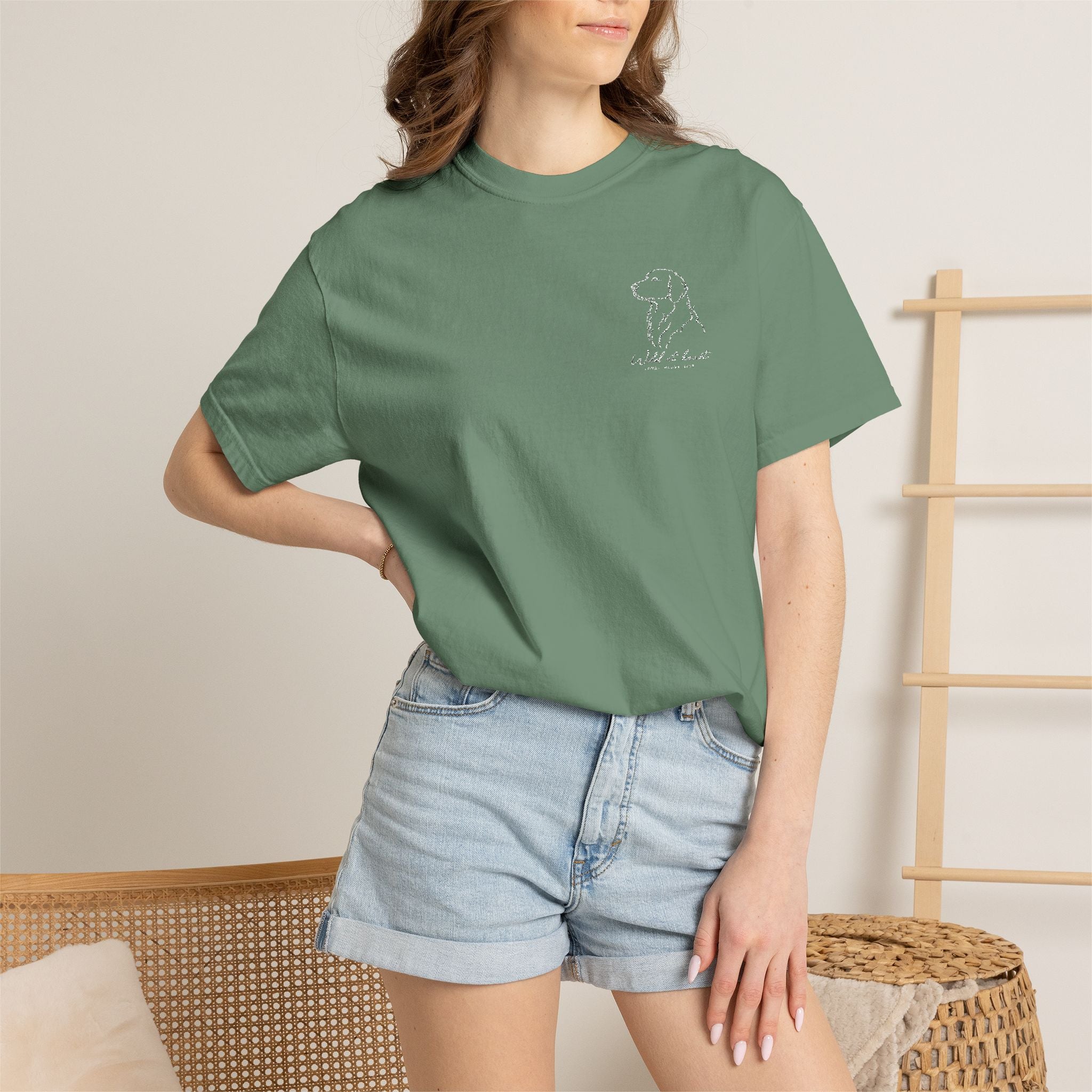 The Wild at Heart Tee — Embroidered Labrador — view 39