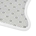 Sage Personalized Dog Feeding Mat — Sage Green Bone-Shaped Placemat with Name — view 12