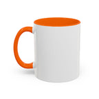 Custom Name Greyhound Portrait Illustration Accent Coffee Mug (11, 15oz) - Graceful Speed - Elegant, Swift, Gentle