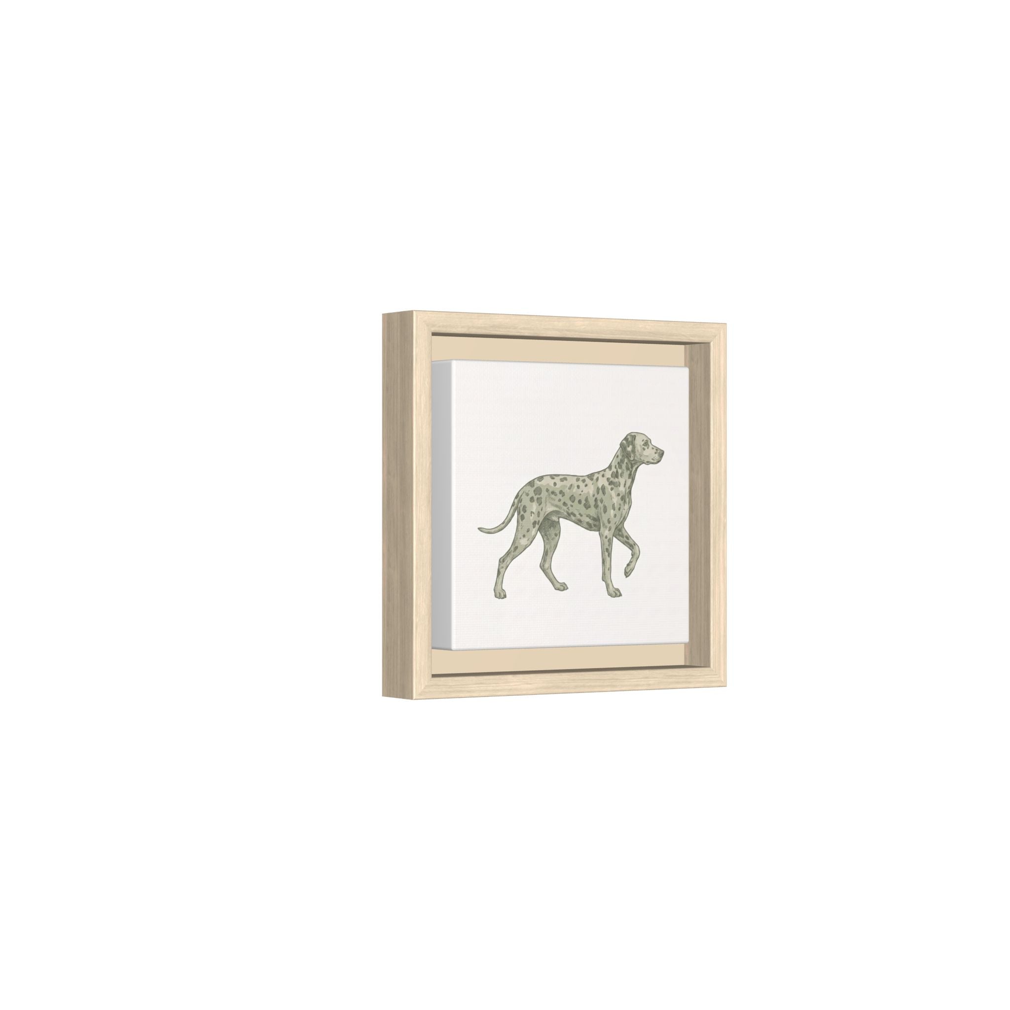 The Dalmatian Canvas — Framed Wall Art