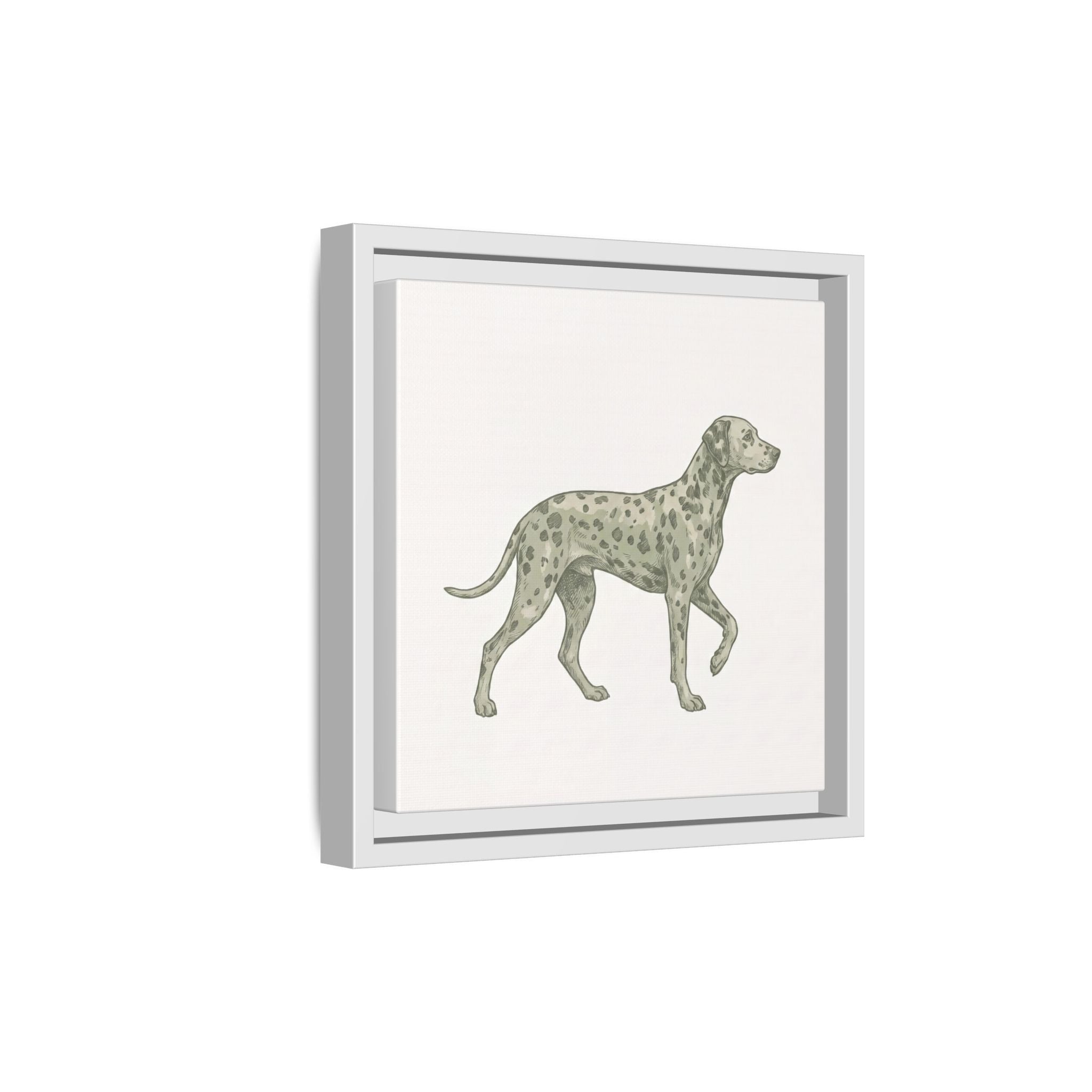 The Dalmatian Canvas — Framed Wall Art