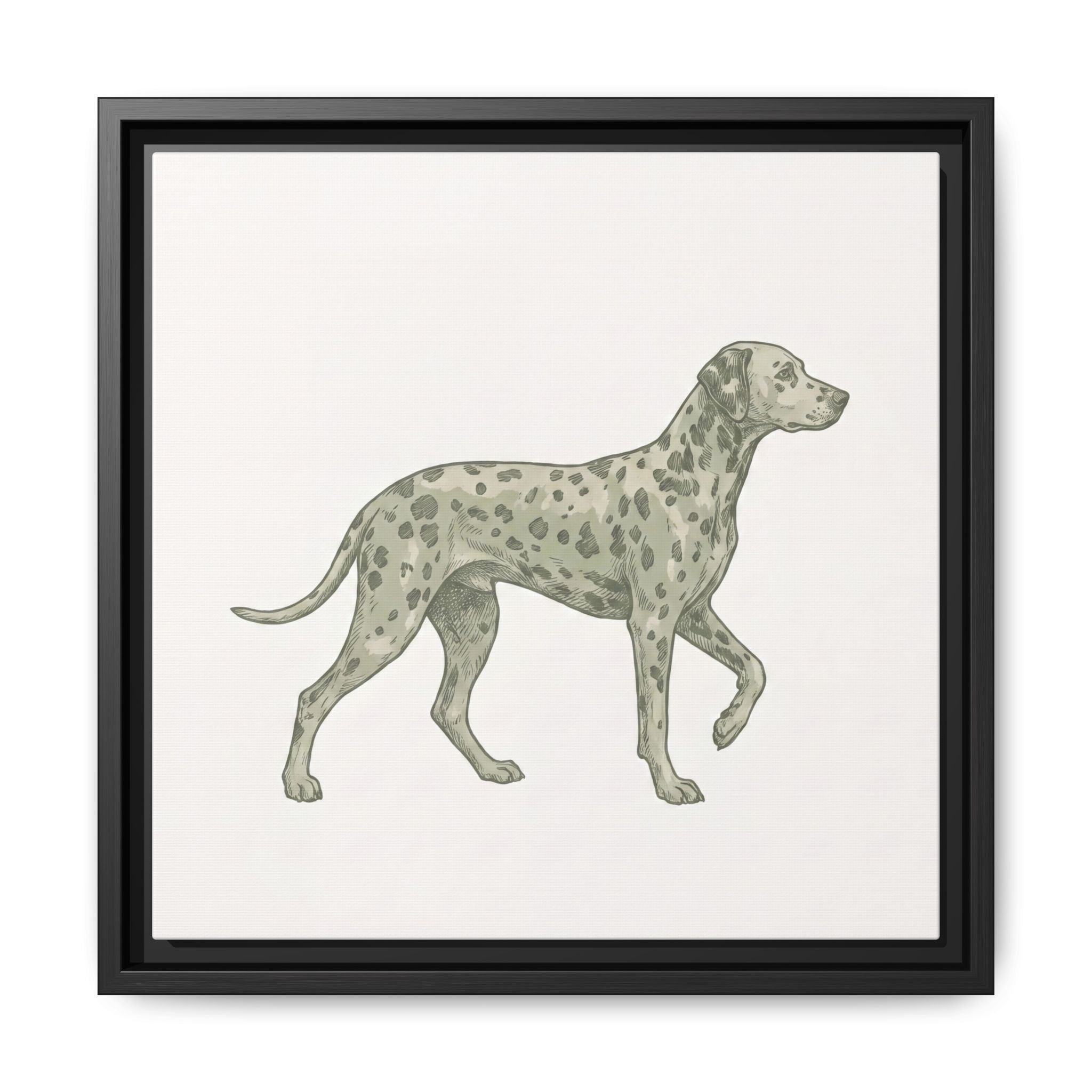 The Dalmatian Canvas — Framed Wall Art — view 33