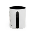 Custom Name Husky Portrait Illustration Accent Coffee Mug (11, 15oz) - Quiet Confidence - Loyal, brave, free — view 20