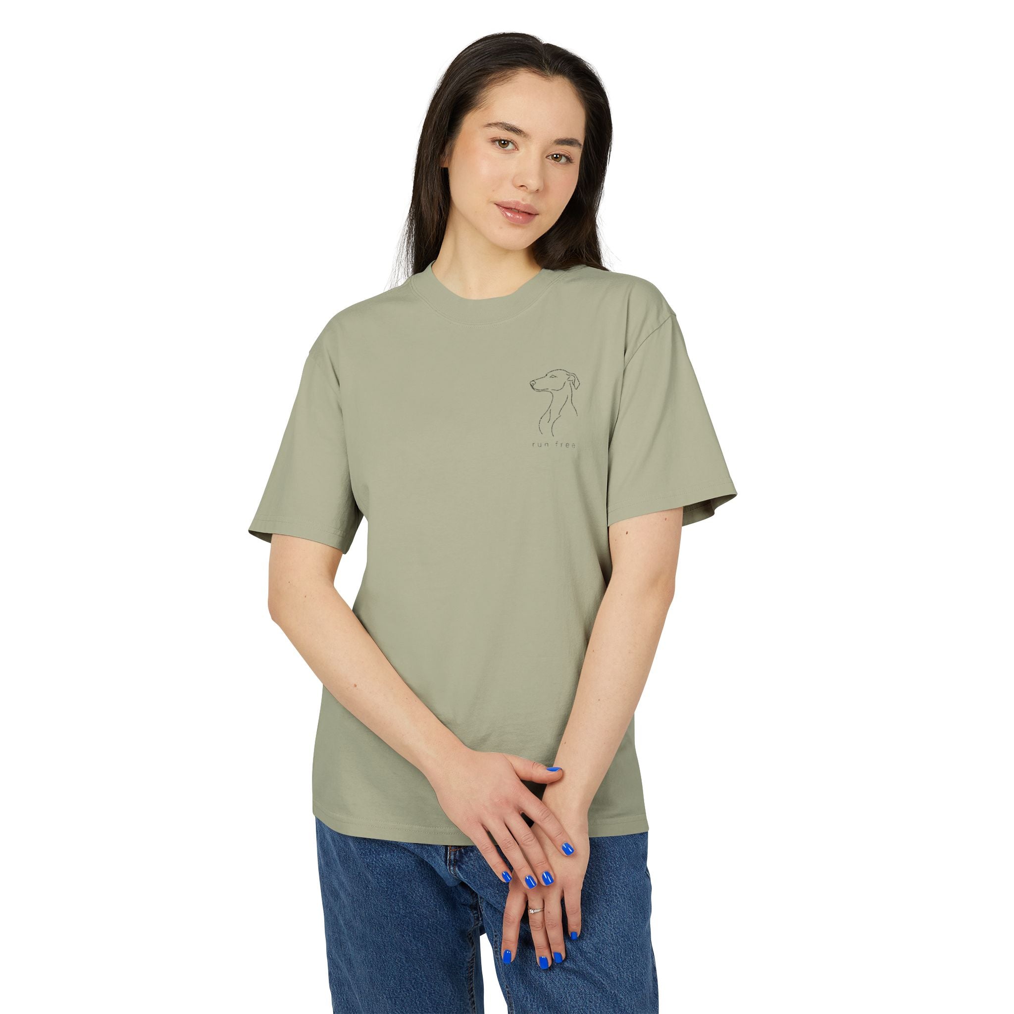The Hound Sketch Tee — Pocket Embroidery — view 11