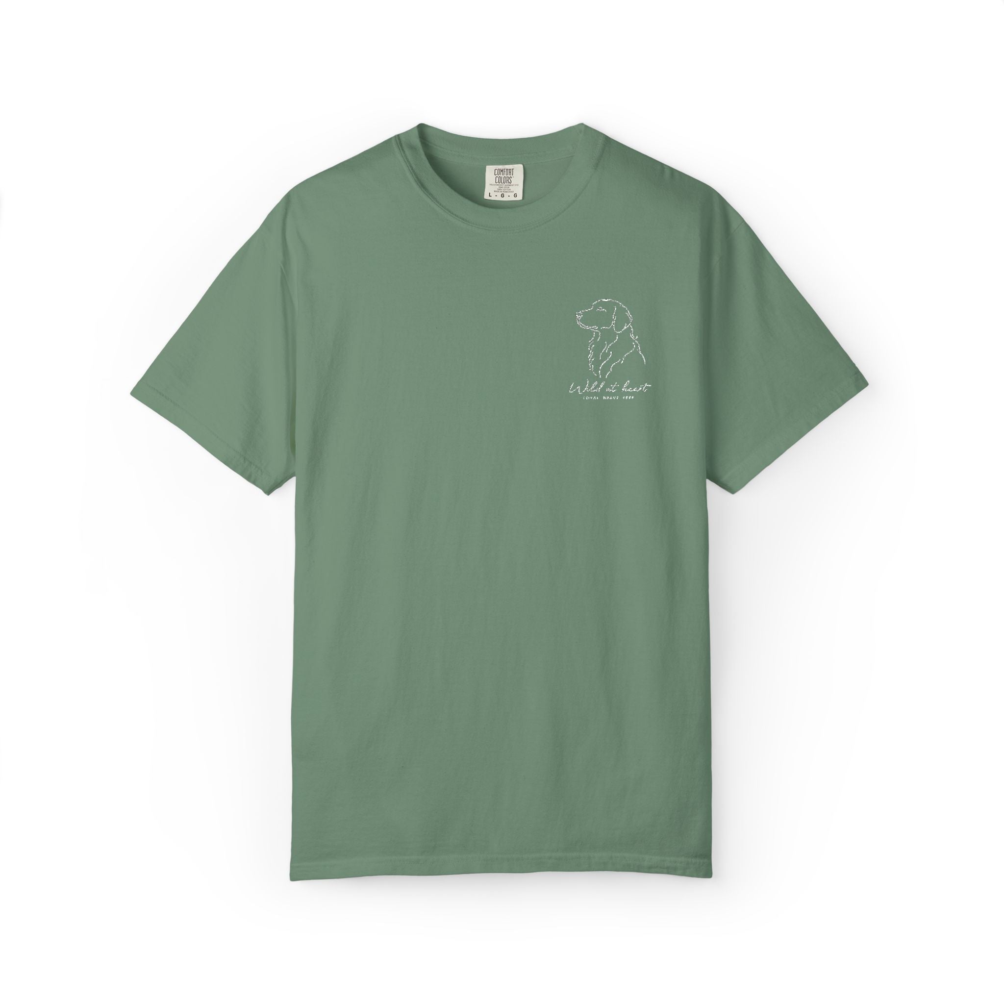 The Wild at Heart Tee — Embroidered Labrador — view 8