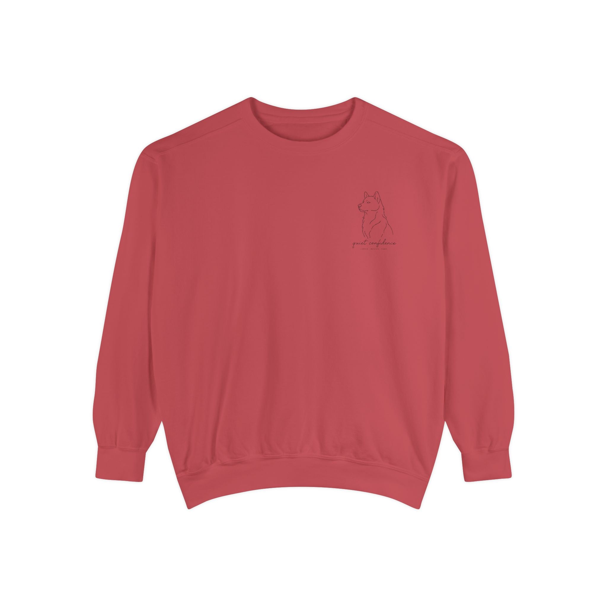 The Outline Crewneck — Chest Embroidery — view 8