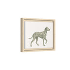 The Dalmatian Canvas — Framed Wall Art