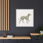 The Dalmatian Canvas — Framed Wall Art