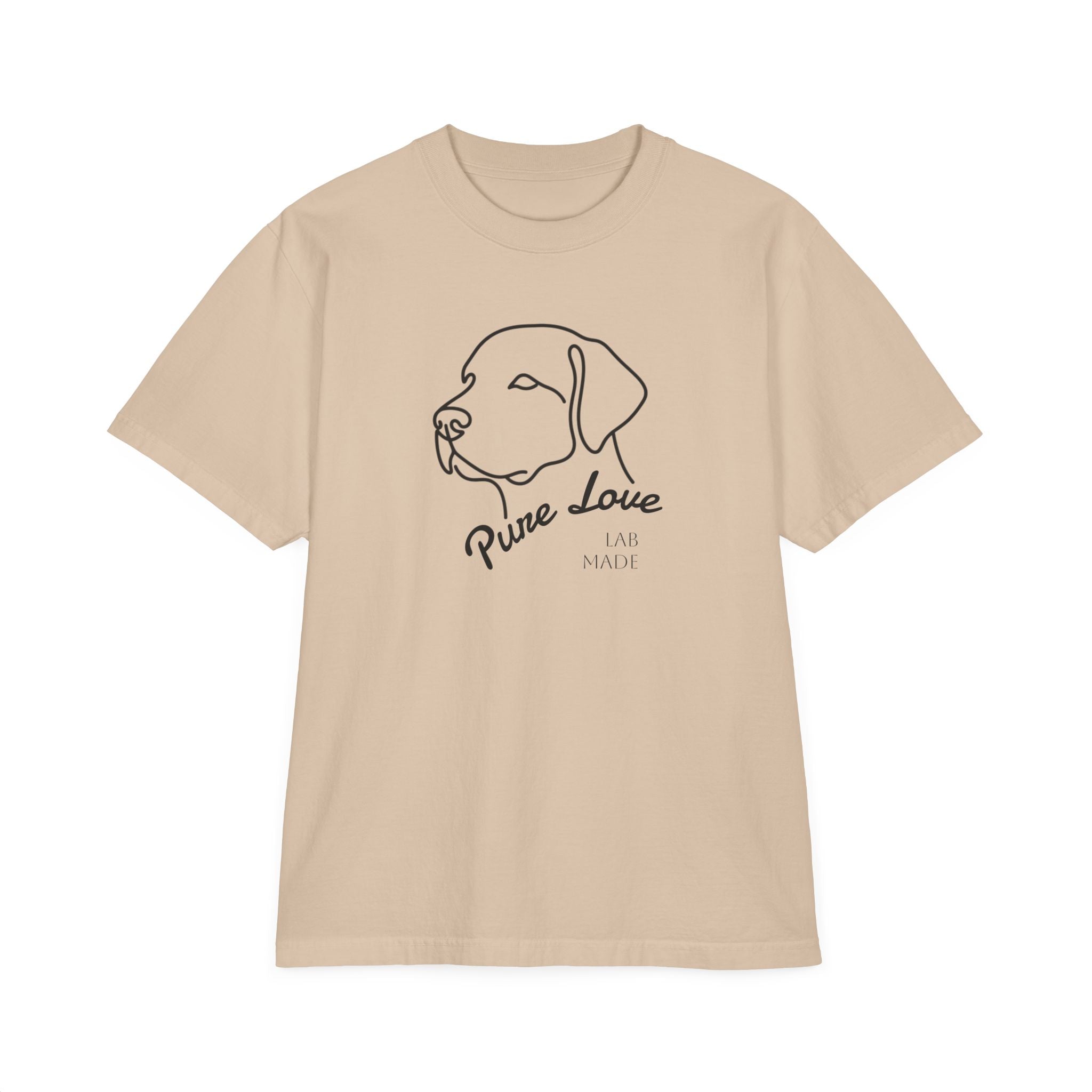 The Lab Line-Art Tee — Minimalist Print — view 2