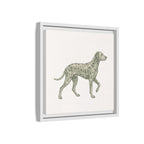 The Dalmatian Canvas — Framed Wall Art