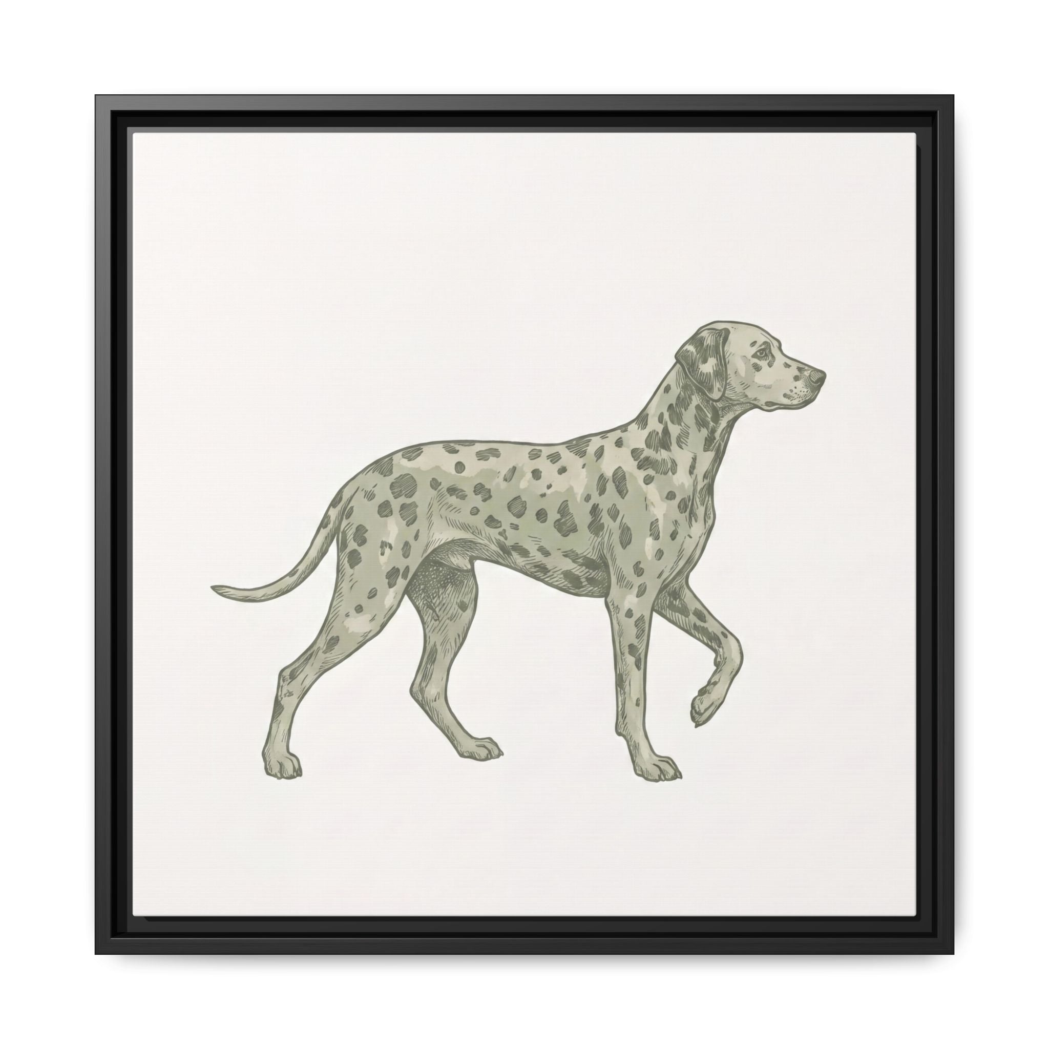 The Dalmatian Canvas — Framed Wall Art — view 21