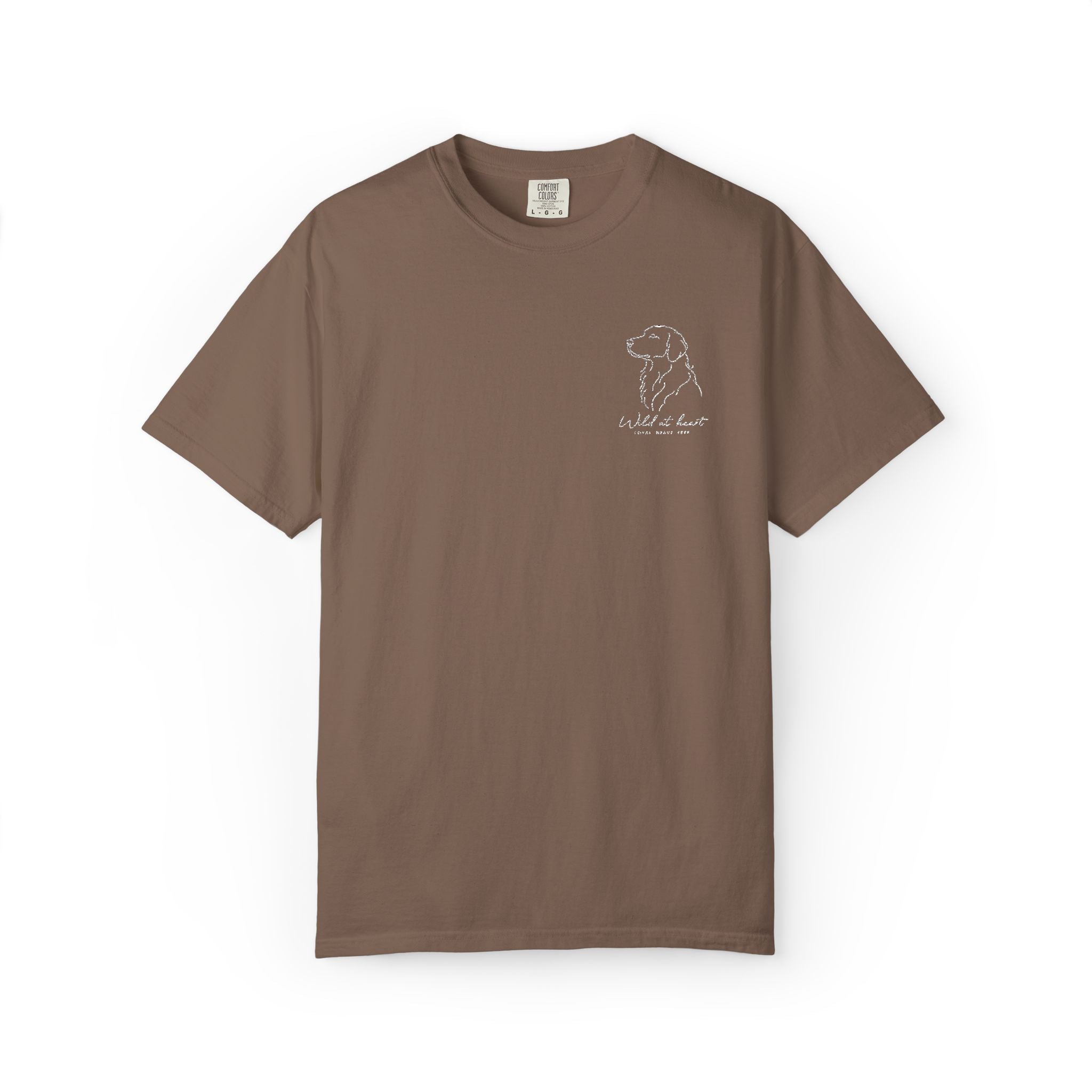 The Wild at Heart Tee — Embroidered Labrador — view 2