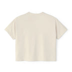 Sleep Sip Repeat Coffee Dog Shirt | Minimalist Boxy Cropped Tee in Ivory | Cozy Hygge Dog Lover Apparel | Quiet Luxury Pet Mom Gift