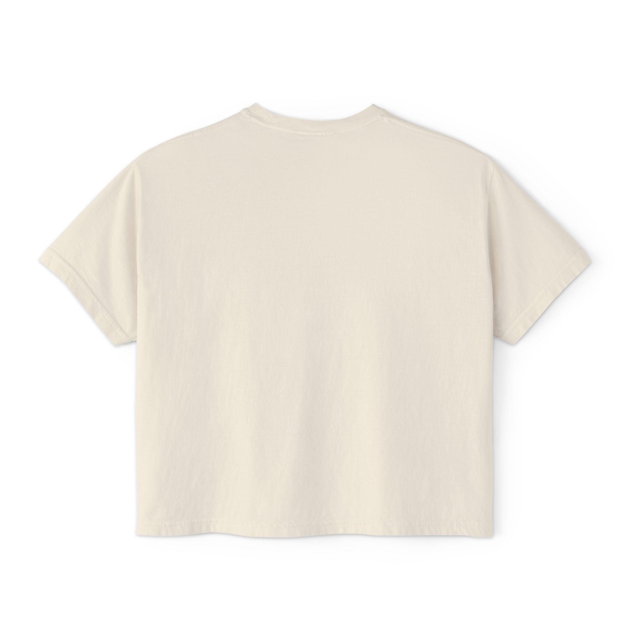 Sleep Sip Repeat Coffee Dog Shirt | Minimalist Boxy Cropped Tee in Ivory | Cozy Hygge Dog Lover Apparel | Quiet Luxury Pet Mom Gift