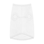 The Wildflower Custom Name Dog Tank Top | Organic Botanical Wildflower Pet Vest | Quiet Luxury Neutral Pet Apparel — view 6