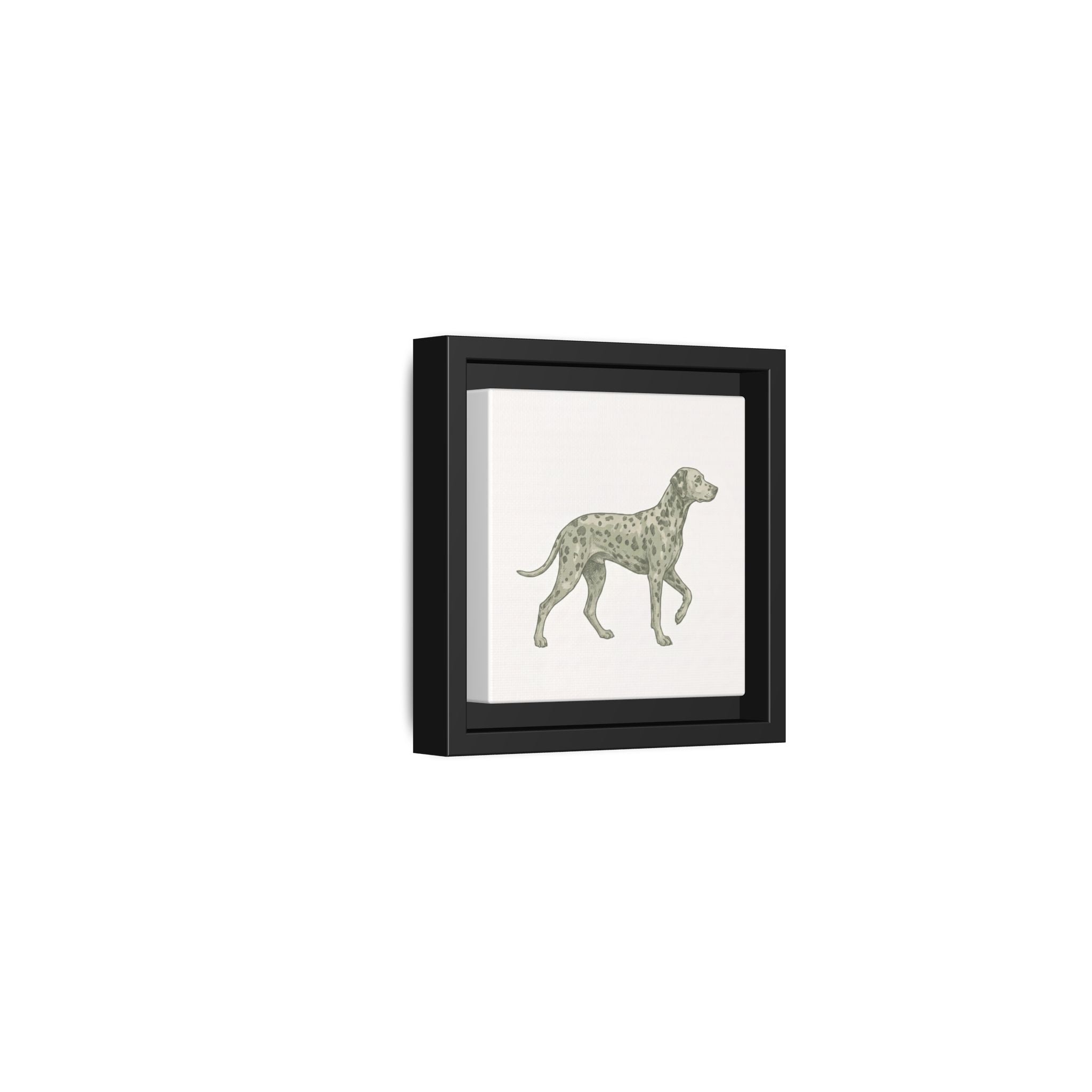 The Dalmatian Canvas — Framed Wall Art