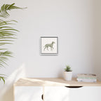 The Dalmatian Canvas — Framed Wall Art