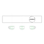 The Pet Name Latte Mug — Personalized Stamp, 25oz — view 3