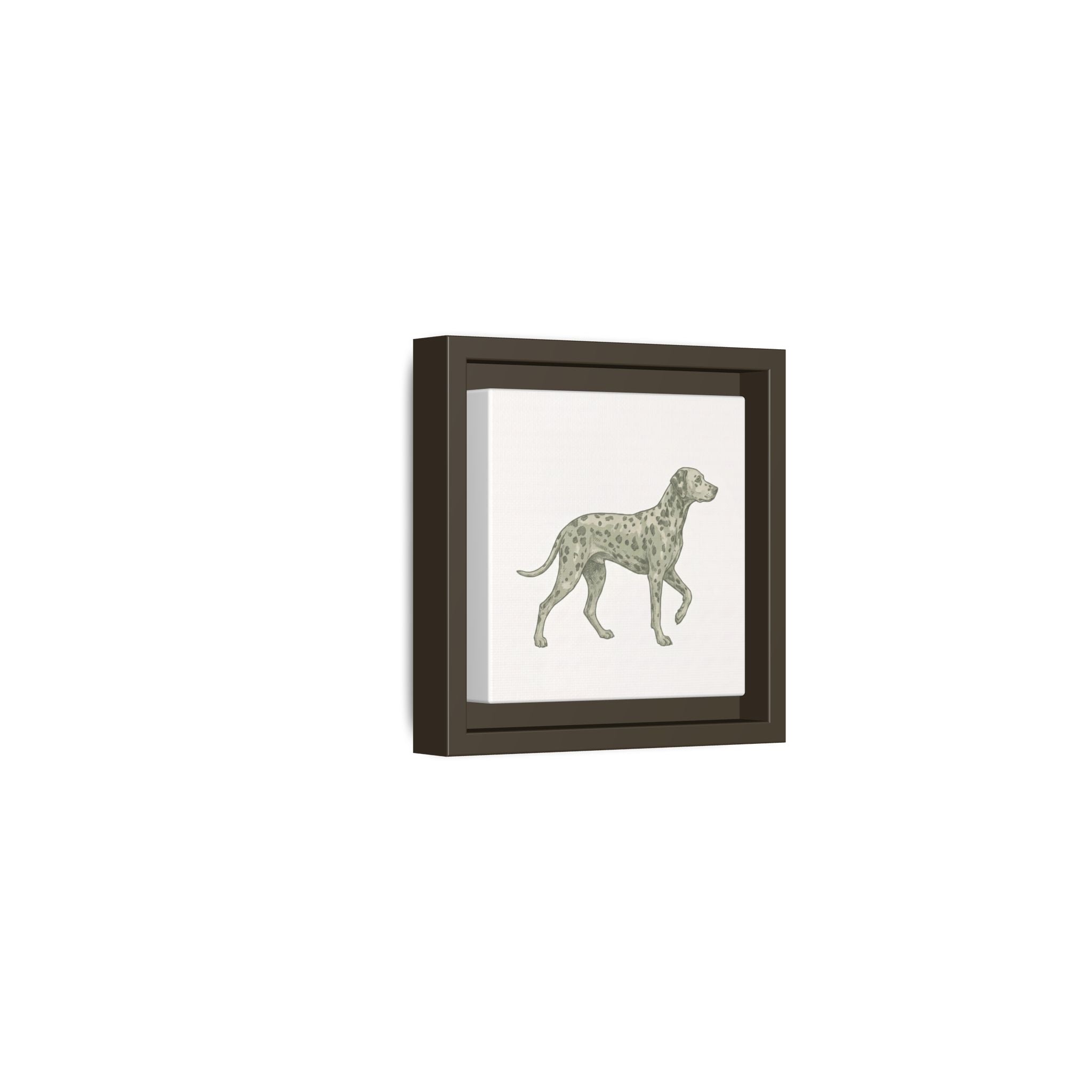 The Dalmatian Canvas — Framed Wall Art
