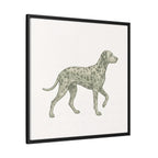The Dalmatian Canvas — Framed Wall Art