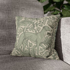 The Hidden Greyhound Pillowcase — Art Nouveau Floral — view 6