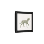 The Dalmatian Canvas — Framed Wall Art