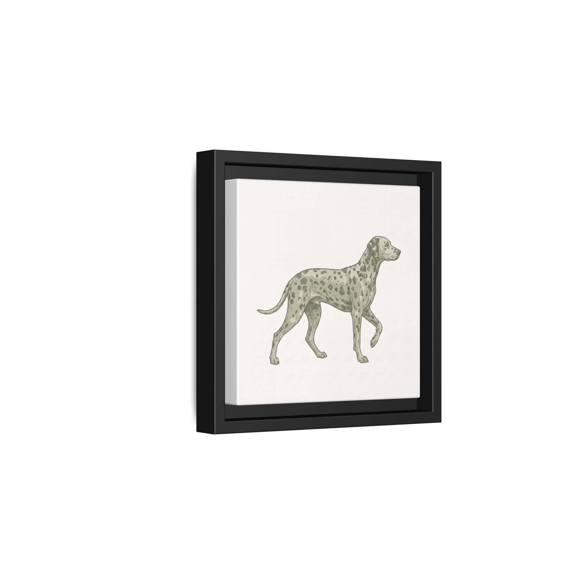 The Dalmatian Canvas — Framed Wall Art