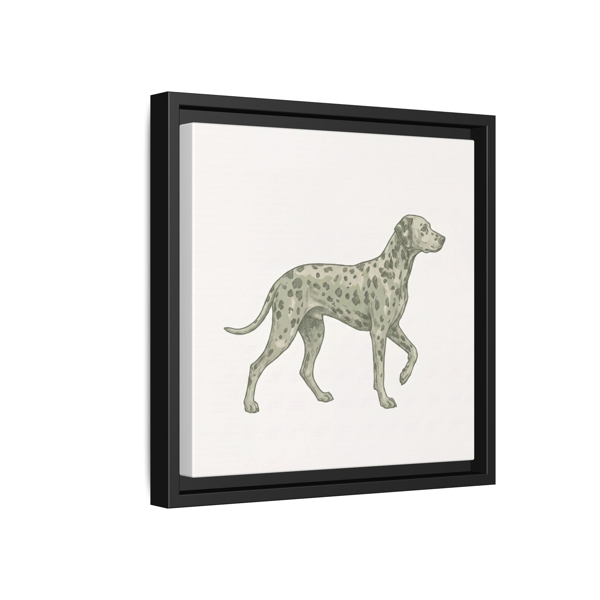 The Dalmatian Canvas — Framed Wall Art