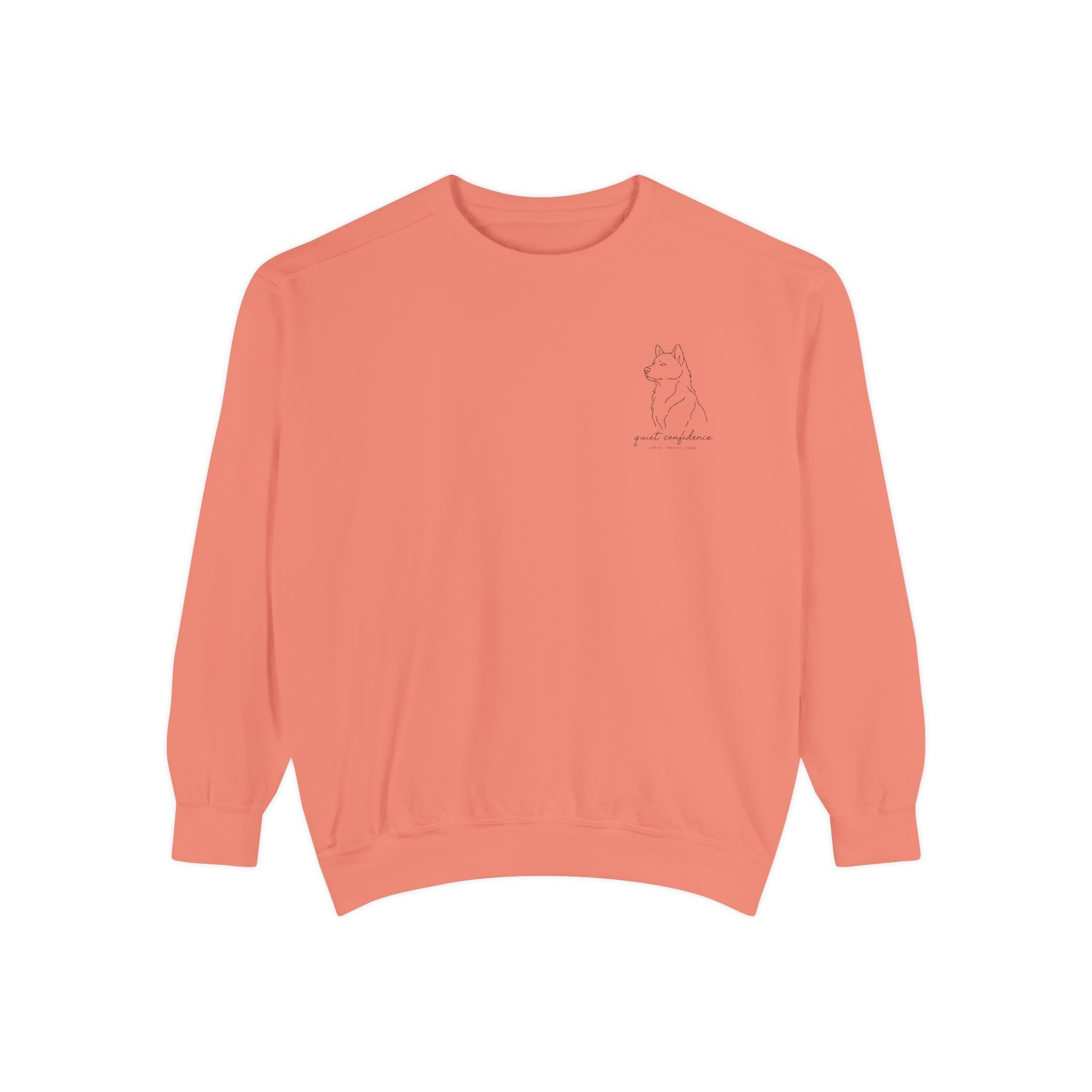 The Outline Crewneck — Chest Embroidery — view 2