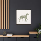 The Dalmatian Canvas — Framed Wall Art