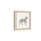 The Dalmatian Canvas — Framed Wall Art