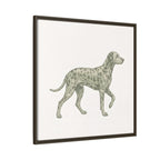 The Dalmatian Canvas — Framed Wall Art