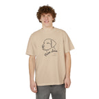 The Lab Line-Art Tee — Minimalist Print — view 12