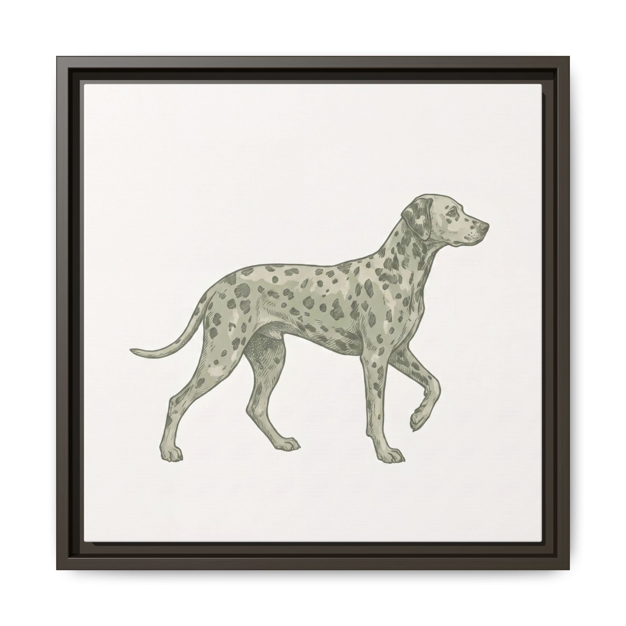 The Dalmatian Canvas — Framed Wall Art — view 14