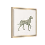 The Dalmatian Canvas — Framed Wall Art