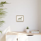 The Dalmatian Canvas — Framed Wall Art