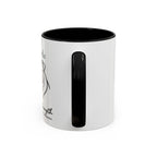 Custom Name Bulldog Portrait Illustration Accent Coffee Mug (11, 15oz) - Stoic Strength - Tenacious, Kind, Steadfast — view 20