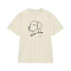 The Lab Line-Art Tee — Minimalist Print — Aspen Paws