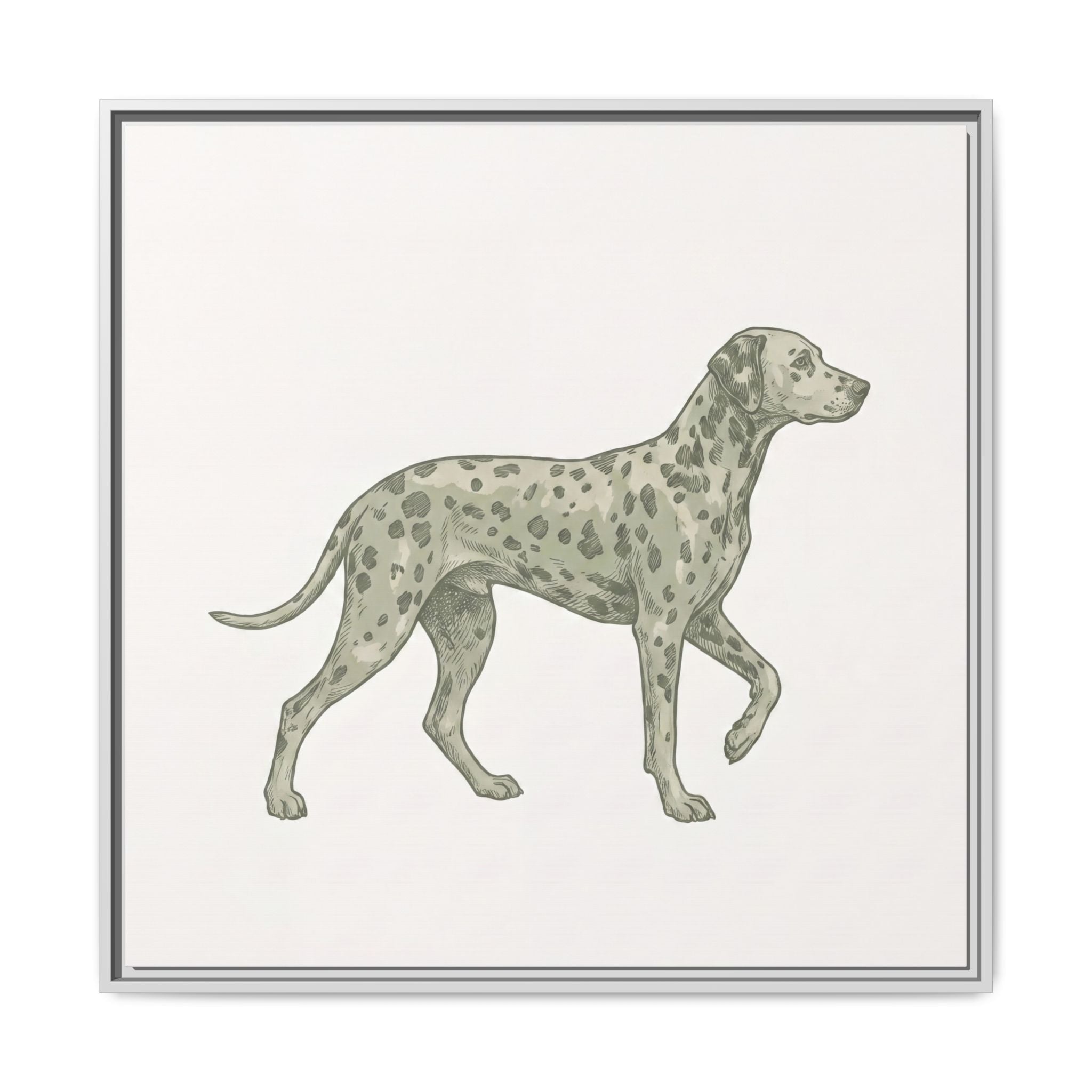 The Dalmatian Canvas — Framed Wall Art — view 12