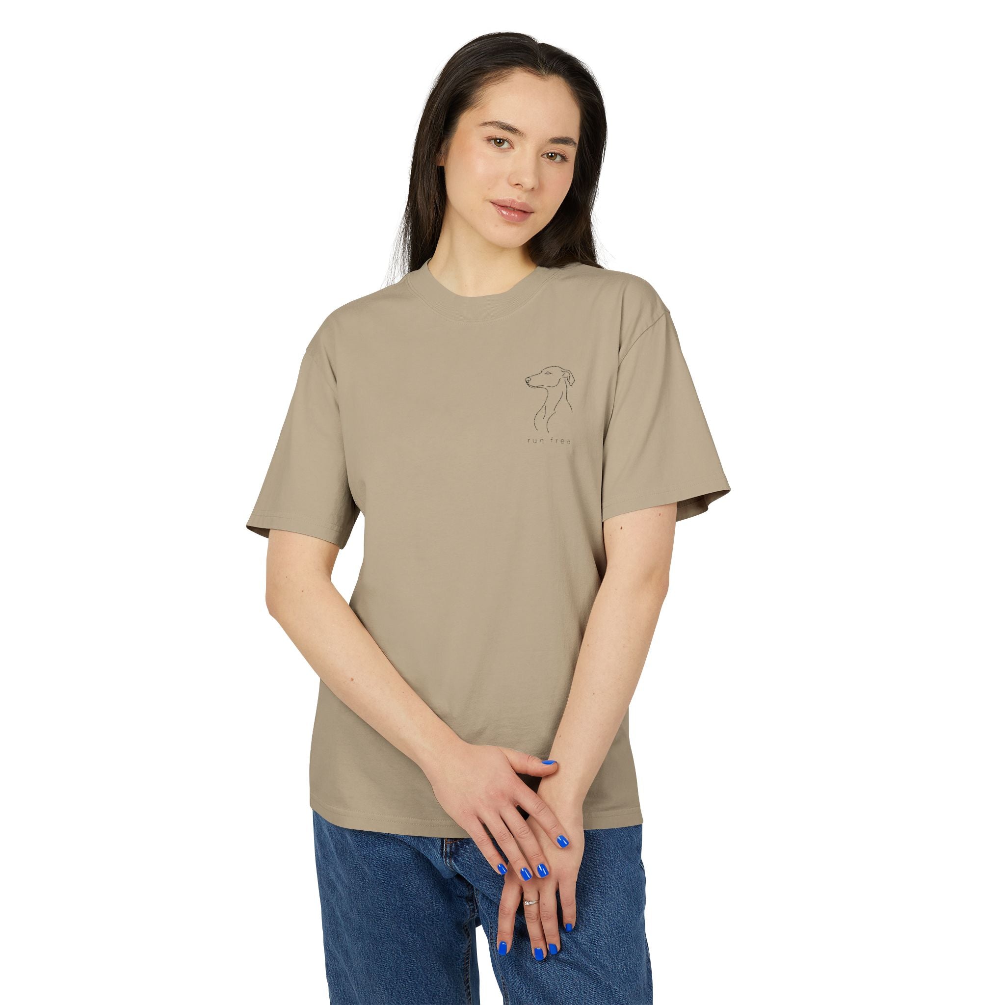 The Hound Sketch Tee — Pocket Embroidery — view 8
