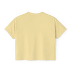 Sleep Sip Repeat Coffee Dog Shirt | Minimalist Boxy Cropped Tee in Ivory | Cozy Hygge Dog Lover Apparel | Quiet Luxury Pet Mom Gift