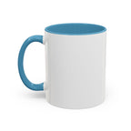 Custom Name Greyhound Portrait Illustration Accent Coffee Mug (11, 15oz) - Graceful Speed - Elegant, Swift, Gentle