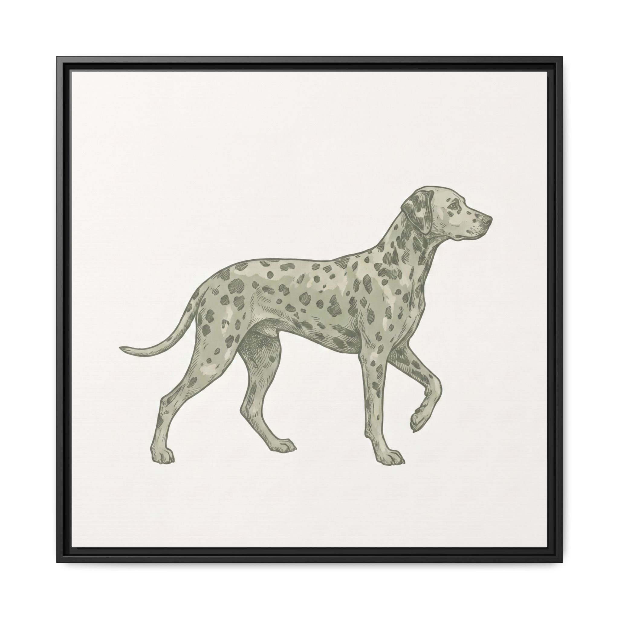 The Dalmatian Canvas — Framed Wall Art — view 39
