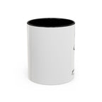 Custom Name Greyhound Portrait Illustration Accent Coffee Mug (11, 15oz) - Graceful Speed - Elegant, Swift, Gentle — Aspen Paws