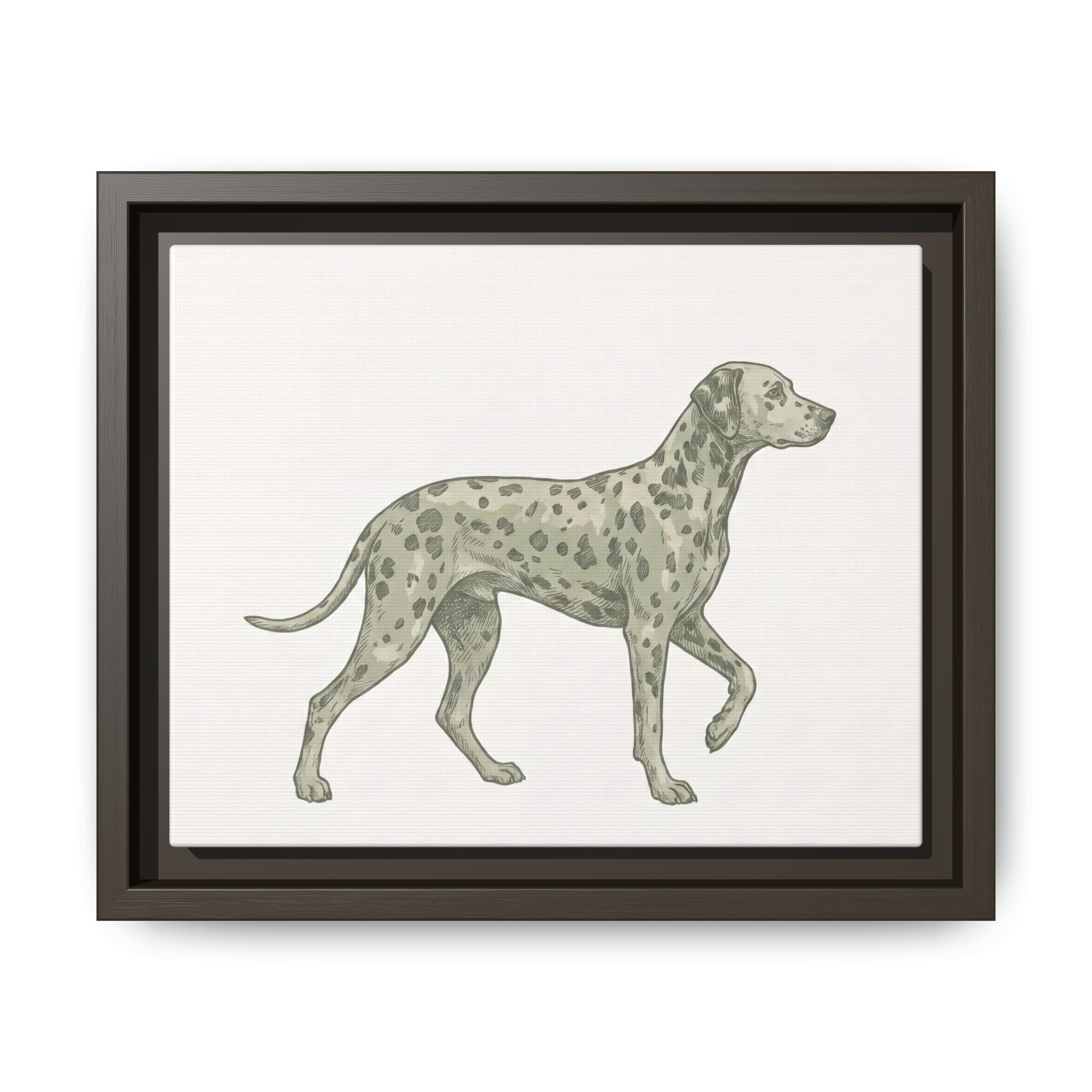 The Dalmatian Canvas — Framed Wall Art — view 31
