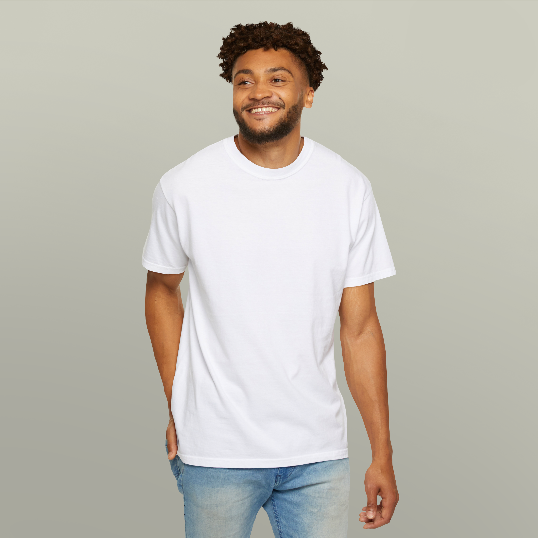 The Custom Pet & Text Tee — Garment-Dyed — Aspen Paws