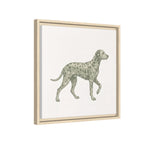 The Dalmatian Canvas — Framed Wall Art