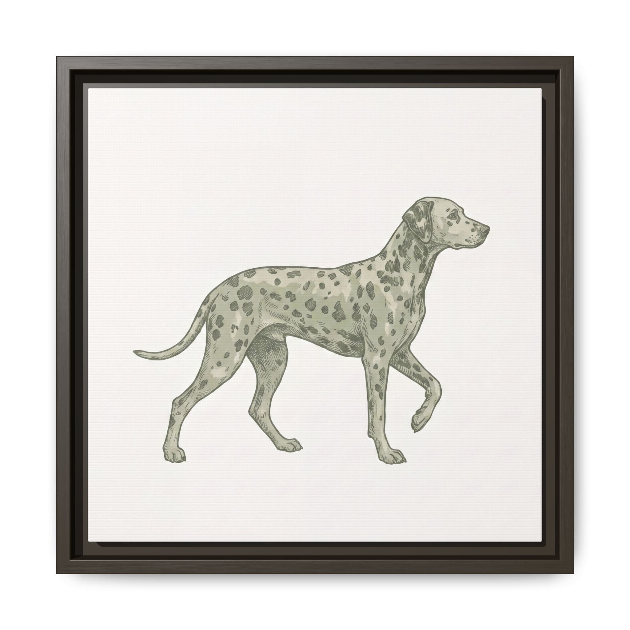 The Dalmatian Canvas — Framed Wall Art — view 36