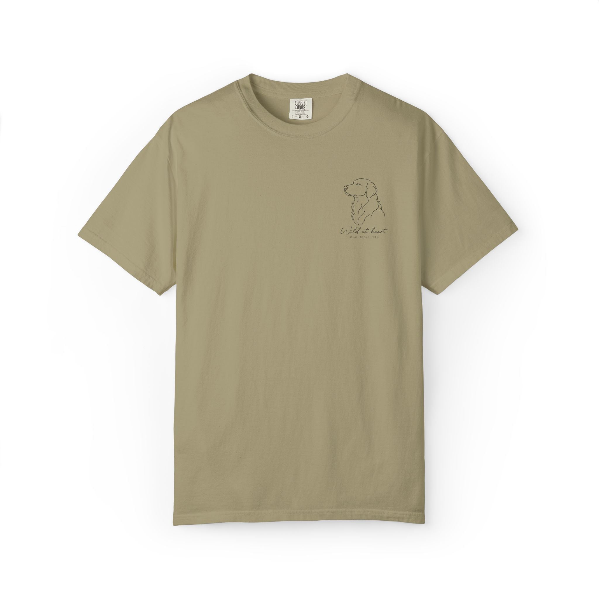 The Pocket Outline Tee — Minimalist Dog — view 4