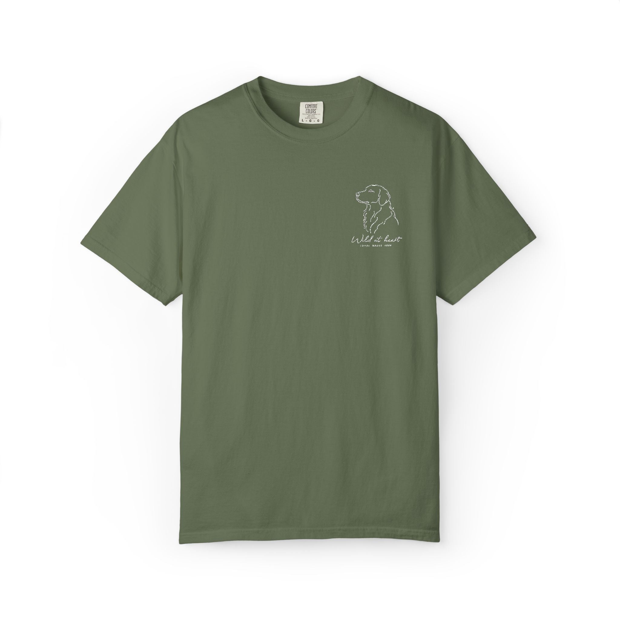 The Wild at Heart Tee — Embroidered Labrador — view 5